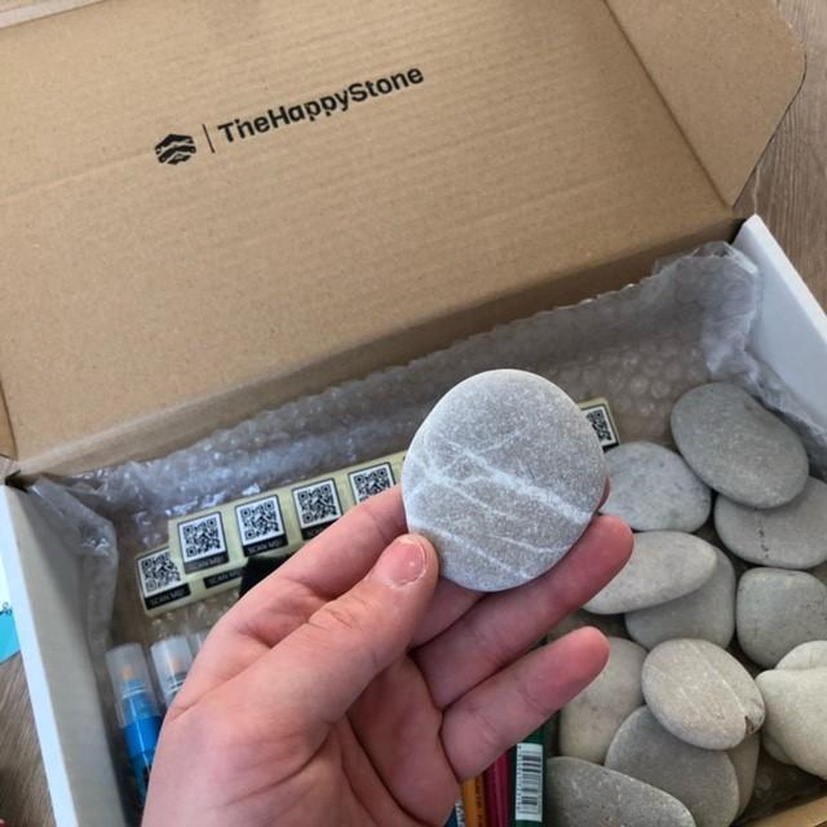 Starterspakket Happy Stones maken - 52 delig| stenen schilderen - Happy stone | happystone maken | happystones